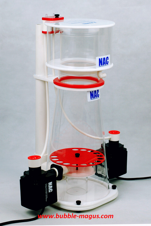 Bubble Magus NAC77 New Twin Meshwheel power Cone Shape Skimmer~